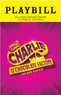 3/27-4/14 Charlie and the Chocolate Factory.Indd