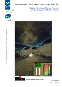 Assessment of Concrete Structures After Fire