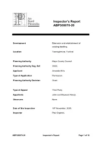 Inspectors Report (308/R308070.Pdf, .PDF Format 243KB)