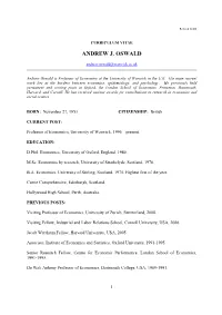 Andrew J. Oswald