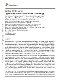 Earth's Minimoons: Opportunities for Science and Technology