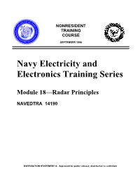 Navy Electricity and Electronics Training Series