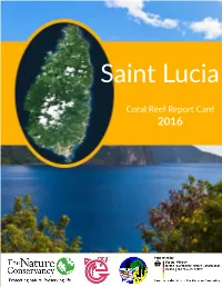 Saint Lucia Coral Reef Report Card 2016.Pdf
