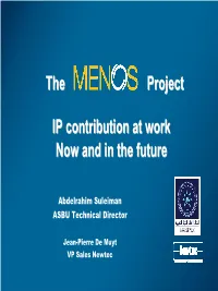 The Project the Project IP Contribution at Work Now and in the Future