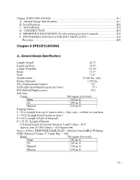 Chapter II SPECIFICATIONS