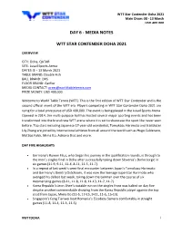 Day 6 - Media Notes