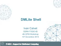 Dmlite Shell