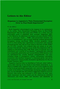 Letters to the Editor