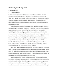 Methodological Background 1