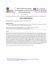 New Trends and Issues Proceedings on Humanities and Social Sciences Issue 7 (2016) 01-11