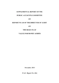 P.A.C. Report No. 60A
