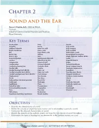 Sound and the Ear Chapter 2