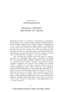 Tracing Sufism's Relation to Islam