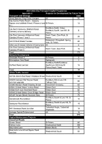 Appendix 5 for Transportation Capital Programme 2021 to 2022.Xlsx