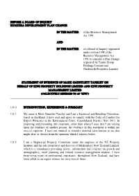 Before a Board of Inquiry Ruakura Development Plan Change
