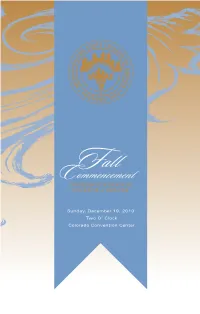 Ceremony Program