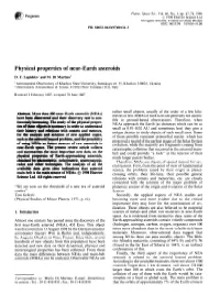 Physical Properties of Near-Earth Asteroids