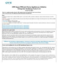 June 2021 Refrigerators.Pdf