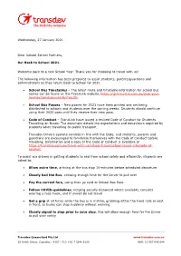 Transdev Letterhead Template