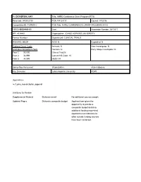 AHRQ Conference Grant Program (Sample)