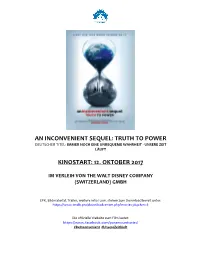 An Inconvenient Sequel: Truth to Power Kinostart