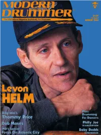 AUGUST 1984 LH: I Wanted to Sit In, If Conway Would Let Me
