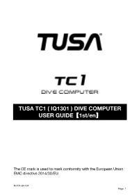IQ-1301 TC1 Dive Computer