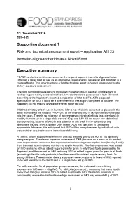 Supporting Document 1 – Risk and Technical Assessment Report (Pdf