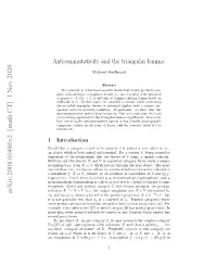Arxiv:2008.00486V2 [Math.CT] 1 Nov 2020