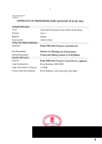 11 John Quiggin Expert Reportpdf