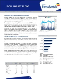 Local Market Flows