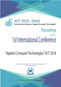 Proceedings ACT2018-Ohrid V2.Pdf