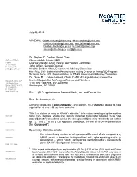 July 28, 2012 VIA EMAIL (Steve.Crocker@Icann.Org; Akram