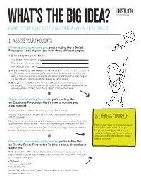 2. Express Yourself 1. Assess Your Thoughts