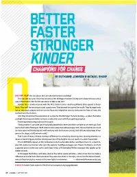Better, Faster, Stronger, Kinder