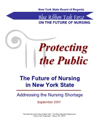 Blue Ribbon Task Force on the FUTURE of NURSING