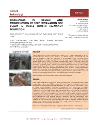 Challenges in Design and Construction of Deep Excavation for Kvmrt In