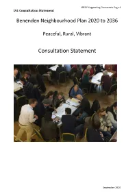 Consultation Statement