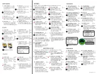 Togo Menu HOB Page 1 2020 Reva Master