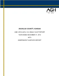 2012 Single Audit Report