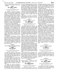 CONGRESSIONAL RECORD— Extensions Of