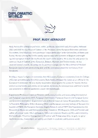 Prof. Rudy Aernoudt