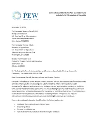 Comments Submitted by the Pew Charitable Trusts on Behalf of 6,771 Members of the Public