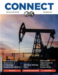 Oil Patch Writing Class Innovative Approaches to Reservoir
