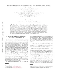 Instanton Tunneling for De Sitter Space with Real Projective Spatial Sections