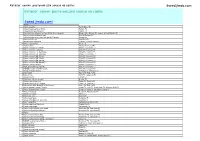 Каталог Семян Растений Для Заказа На Сайте: 4Seed.Jimdo.Com