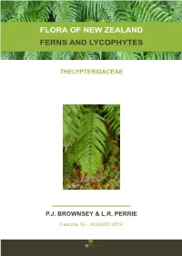 Flora of New Zealand Ferns and Lycophytes