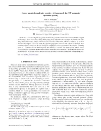 Gauge Assisted Quadratic Gravity: a Framework for UV Complete Quantum Gravity