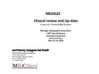 Ognjan MEASLES HANDOUT