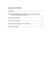 Table of Contents